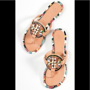 🌟NWT 🌟Tory Burch Miller Mosaic Aged Vachetta 🌟